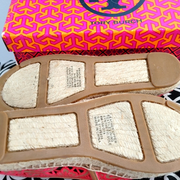 Tory burch espadrilles lucia lace with cream under layer and mesh - Picture 2 of 7